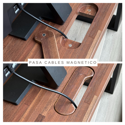 Pasacables magnético