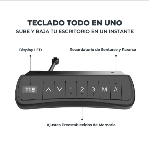 Base eléctrica 2 piernas
